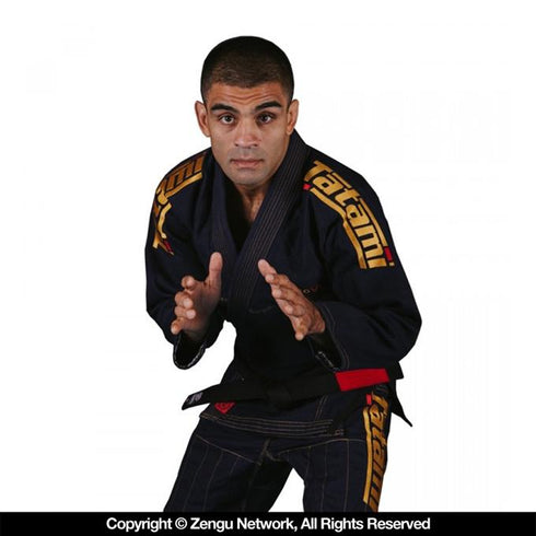 Tatami Estilo 6.0 Jiu Jitsu Gi - Navy/Gold-1